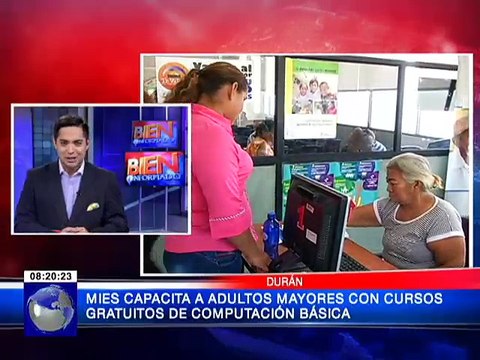 MIES capacita a adultos mayores con cursos gratuitos de computación