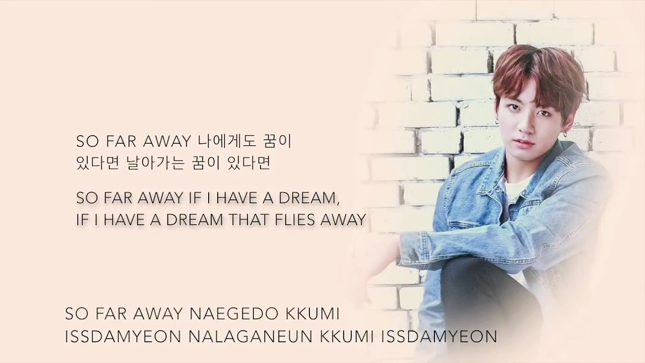 BTS Suga, Jin, & Jungkook so far away (SUGA, 진, 정국 Ver.) [Han|Rom|Eng lyrics]
