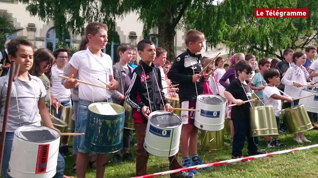 Quimper. La musique bretonne à l'école