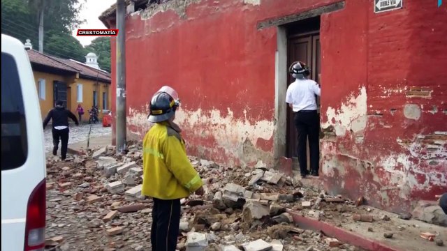7 TEMBLOR EN GUATEMALA DE 6,4 GRADOS DE MAGNITUD