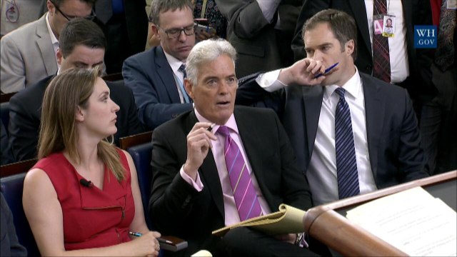 Sean Spicer Is Asked About Business Lawsuit Against President Trump