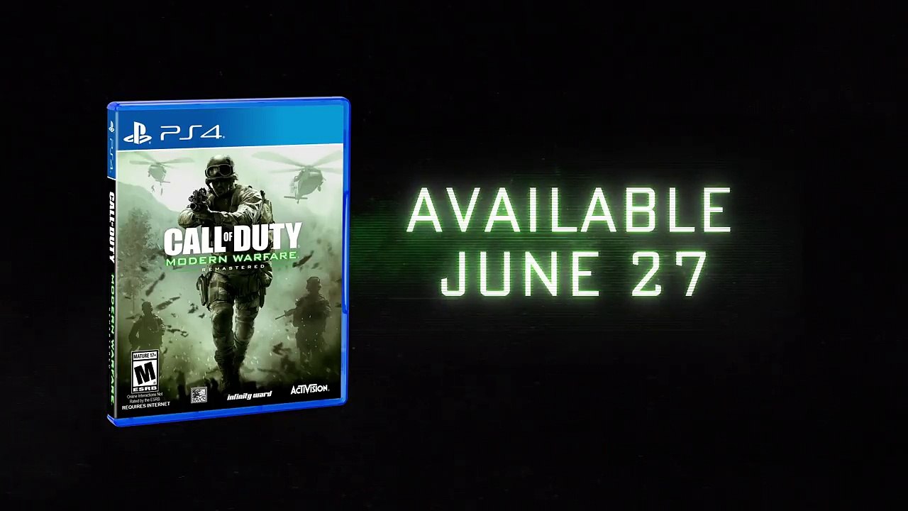 Official Call of Duty®- Modern Warfare Remastered 2017 Launch Trailer
