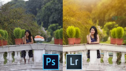 PS & LR Tutorial Awesome Photo Retouching, Manipulation & Look a dramatic Look your Photo