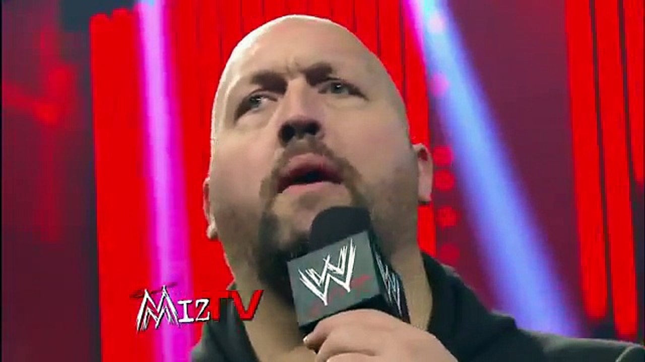 Big Show On Miz Tv WWE Smackdown January 10th 2014