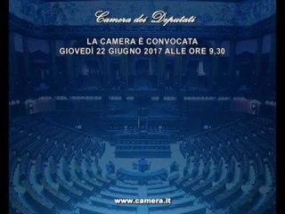Roma - Camera - 17^ Legislatura - 819^ seduta (22.06.17)