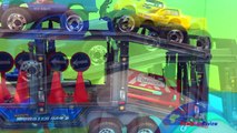 Gros brillant gratuit transporteur Nouveau jouets bande annonce un camion Véhicules avec Piste semi-4 roues const