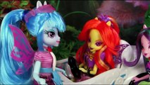 Deslumbrar Chicas poco mi poni canto el juguete dazzlings MLP 3 Adagio Ecuestria revisión / Parod