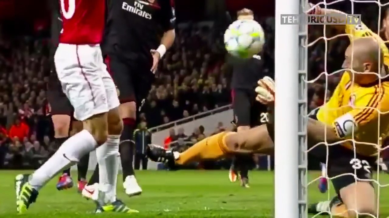 Arsenal vs AC Milan 3 0 All Goals and Extended Highlights (UCL) 2011 12 HD 720p