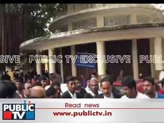 Blast in a toilet in Mysuru court.  Police rush to the spot with dog squad.