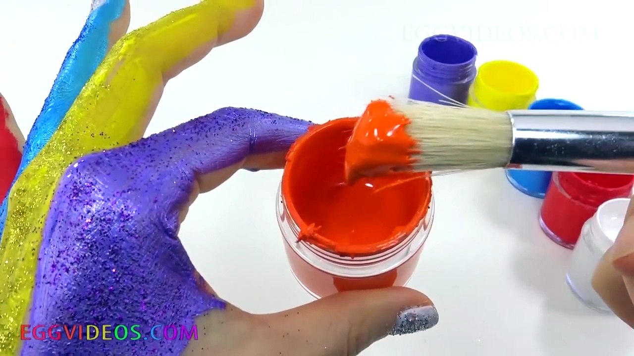 Xylophone Finger Family Nursery Rhymes Twinkle Twinkle Little Star Body Paint Balloons Lea