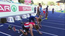 Aurel Manga termine 2e de série du 110m haies des Championnats d'Europe d'athlétisme par équipes