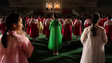 Hundreds Of Women March in North Korea Declaring Revenge on The U.S.
