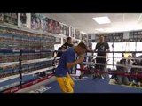 lomachenko vs russell lomachenko working out EsNews boxing