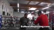 boxing star eddie alicea working out in oxnard EsNews boxing