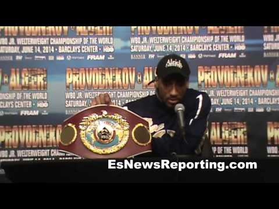 boxing champ Demetrius Andrade after his win - EsNews