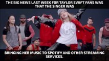 Taylor Swift just made a boatload of money from streaming platforms
