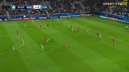 1-3 Daniel Podence Goal HD - FYR Macedonia U21 1-3 Portugal U21 23.06.2017 HD