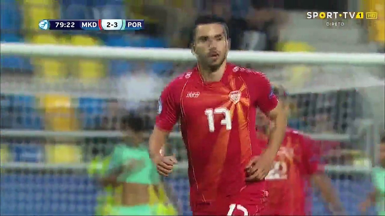 Kire Markoski Goal HD - Macedonia U21 2 - 3 Portugal U21 - 23.06.2017 (Full Replay)