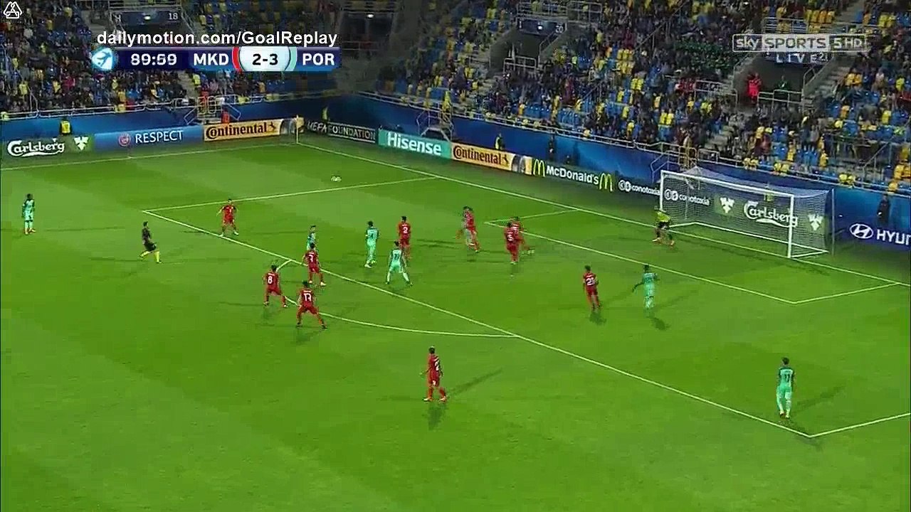 Bruma Goal HD - FYR Macedonia U21 2 - 4 Portugal U21 - 23.06.2017 (Full Replay)