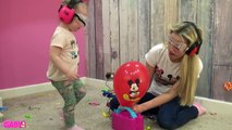 Des ballons pour enfants les couleurs éducatif pour Apprendre apprentissage Voir létablissement vidéo avec Popping w