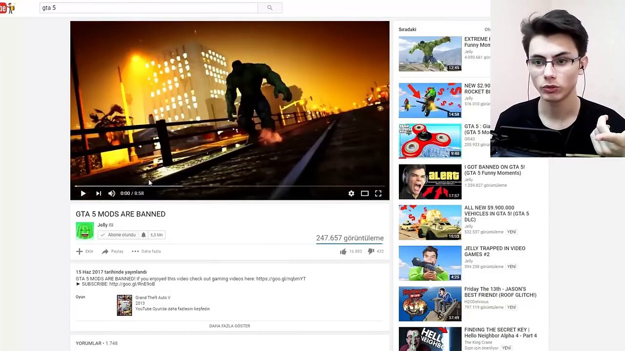 GTA 5 MOD YAPMAK ARTIK YASAK!!!