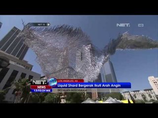 Liquid Shard Hiasi Sudut Kota Los Angeles Dengan Andalkan Angin - NET12