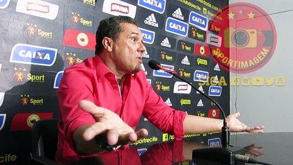 COLETIVA DE LUXEMBURGO APÓS O JOGO SPORT 1X3 VITÓRIA BR2017 PARTE 4 #SPORTIMAGEM