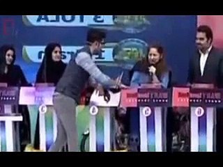 Don't Call Me Auntie Woman got Angry with Fahad Mustafa in Jeeto Pakistan