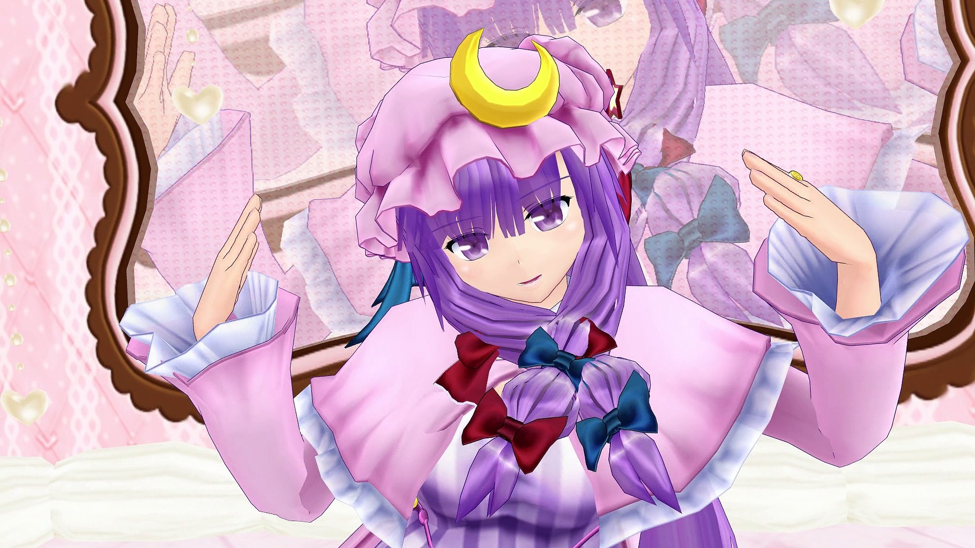 東方mmd パチュリー ノーレッジで ウインク トランジ スター