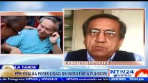 Congresista Jorge del Castillo apoya decisión del presidente peruano Kuczynski de indultar a Alberto Fujimori 