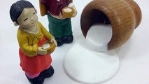 한국어 장난감, How To Make Korea Traditional Holiday Rice Cake Slime Toys