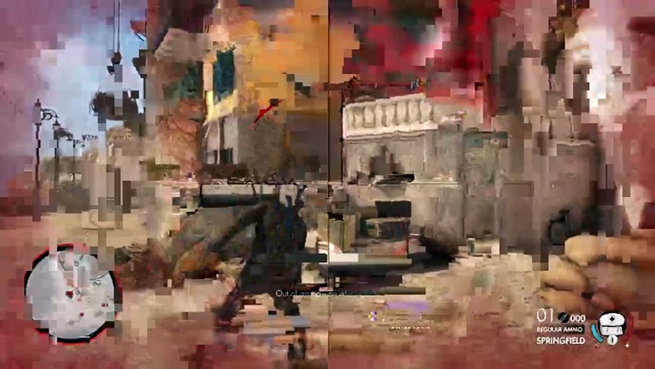 Sniper elite 4 killing everyone!