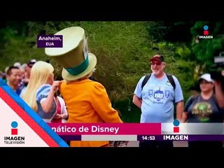 Este hombre va todos los días a Disney | Noticias con Yuriria Sierra