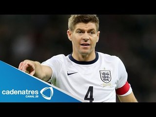 Steven Gerrard se retira de la selección de Inglaterra
