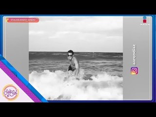 ¡Pero qué bonito se cae Aaron Díaz! Lo último en redes | Sale el Sol