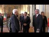 Roma - Mattarella incontra il Ministro delle Relazioni Estere di CUBA (23.06.17)