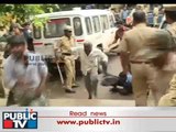 Mahadayi water row Dharwad police beat innocent people