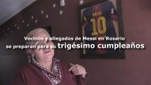 Rosario se prepara para el cumpleaños 30 de Messi