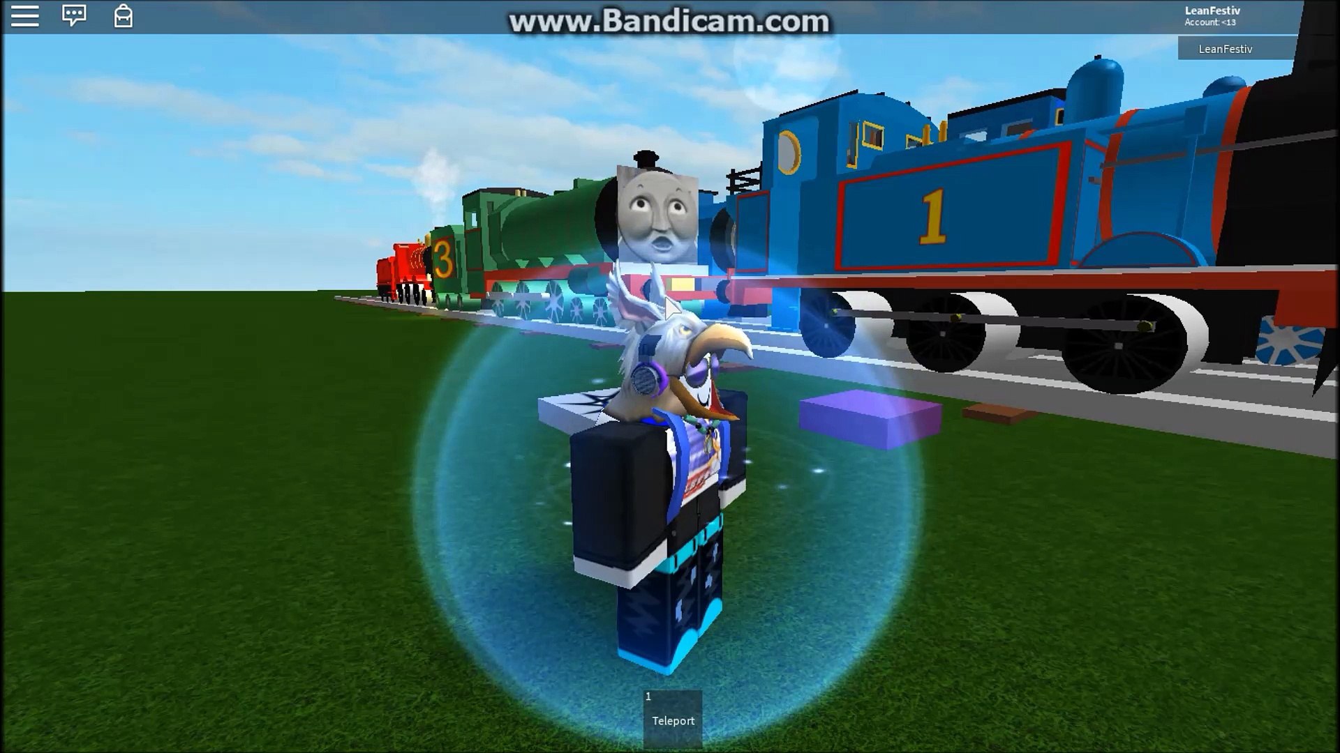 Thomas In Roblox Video Dailymotion - drive thomas and friends wooden railway engines roblox