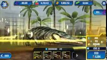 Juego jurásico nivel el Mundo Sarcosuchus 40