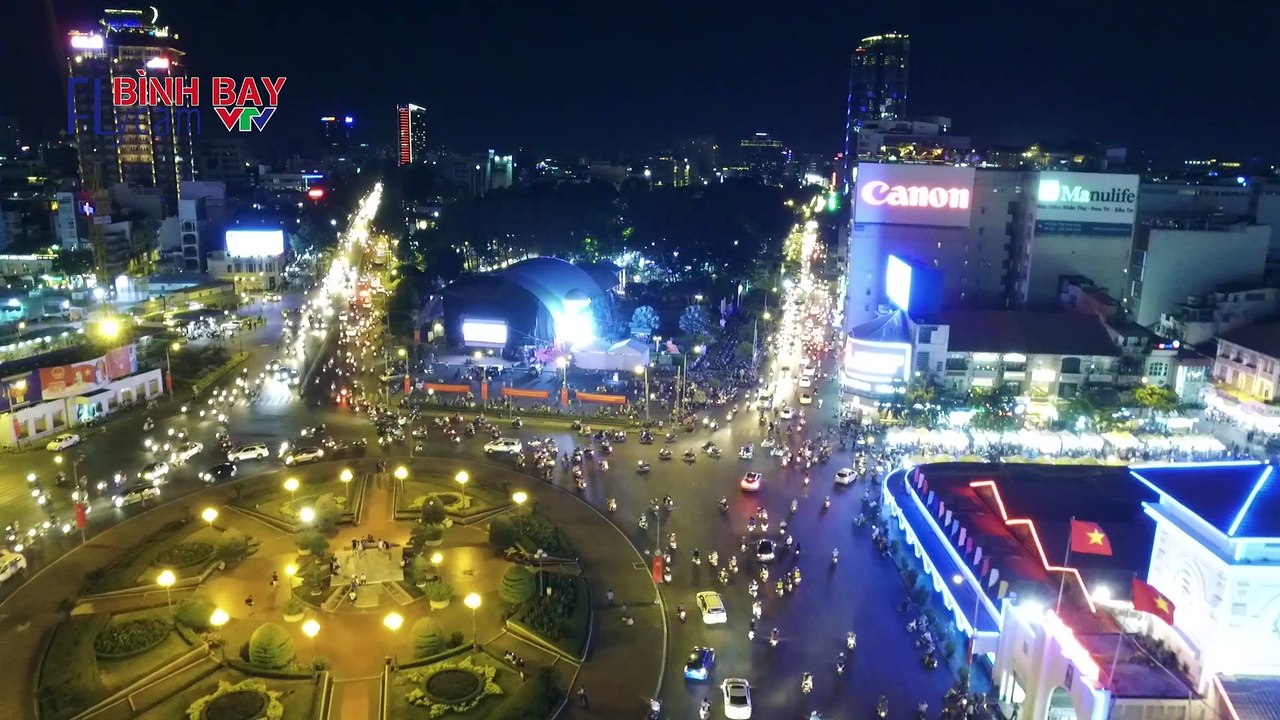 Flycam Bình Bay |Sài Gòn Về Đêm