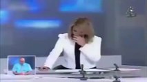 اضحك مع مهبل مذيعة نشرة أخبار التلفزيون الجزائري على المباشر2017