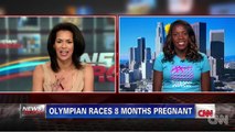 Meet Alysia Montano: The Sensational Black Pregnant Sprinter At The US Championships!! (VIDEO)