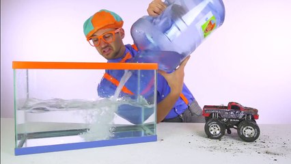 Blippi Truck Wash _ Truck Viden by Blippi _ Blippi Toys