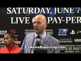 Lou DiBella Gives Update on Martinez, No Excuses - EsNews