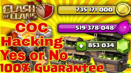 How to hack coc/clash of clans,truth of youtube video ,no root,in hindi