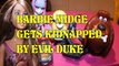 BARBIE MIDGE GETS KIDNAPPED BY EVIL DUKE + ROCHELLE GOYLE MCQUEEN MINION SPIDERMAN Toys Kids Video