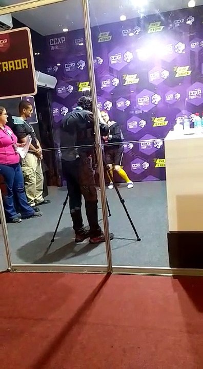 Daniel fotografando Kiko