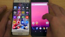 Samsung galaxy s7 edge exus 6p android Nougat