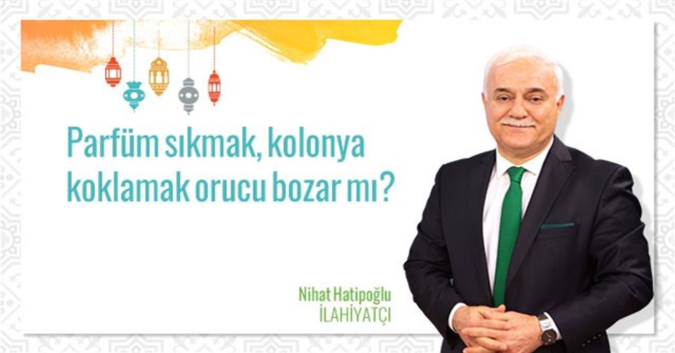 Parfüm Veya Kolonya Koklamak Orucu Bozar Mı?